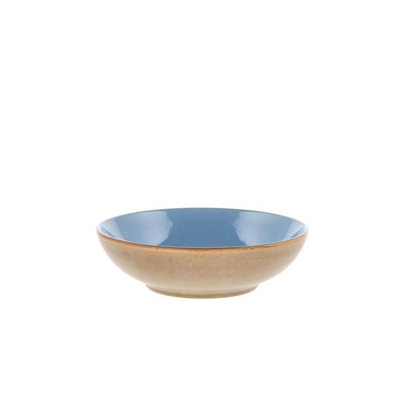 Pasta bowl Wood 20 cm Wood/Ocean Stoneware