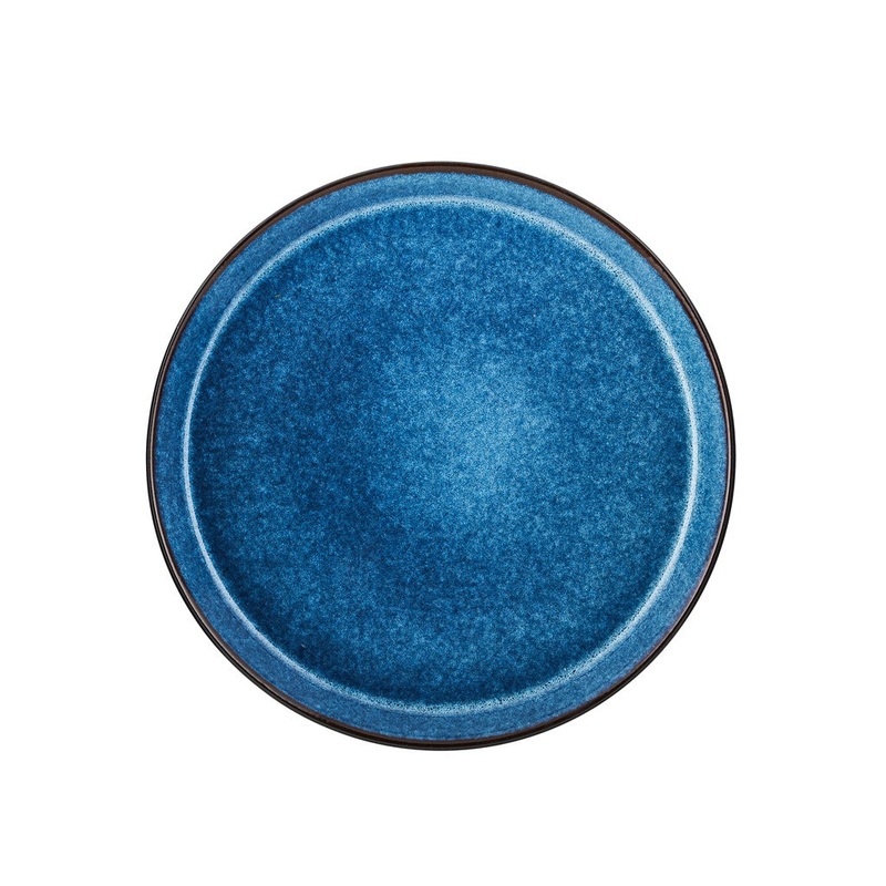 Plate Gastro 27cm Black/Darkblue BITZ