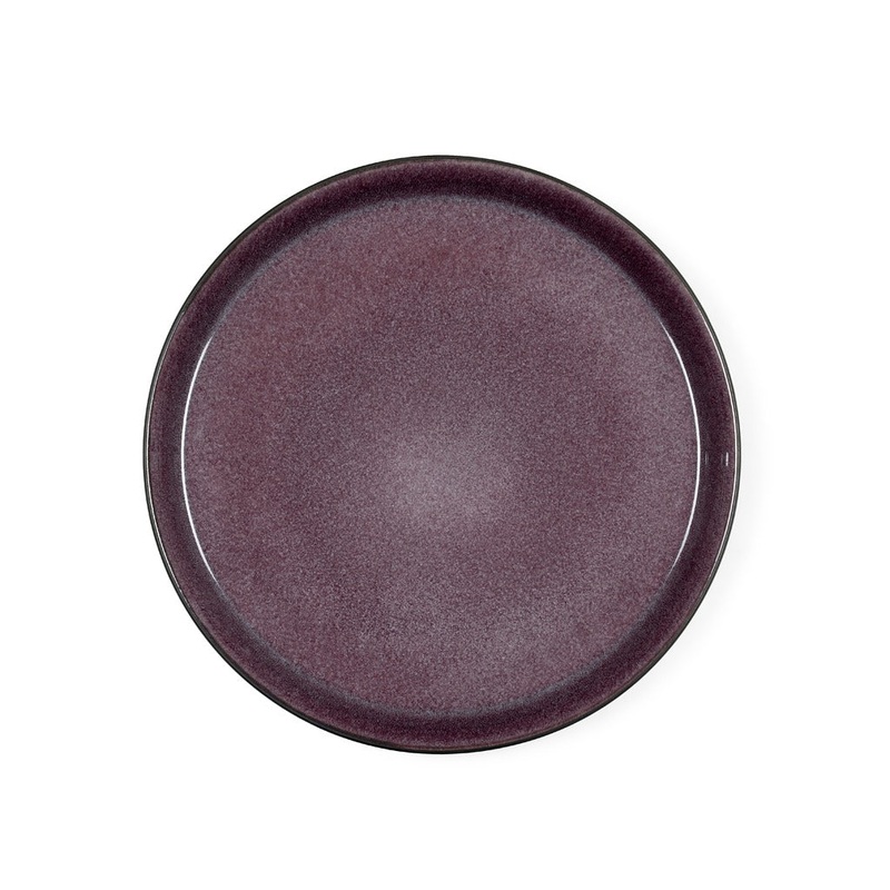 Plate Gastro 27cm Black/Lilac BITZ