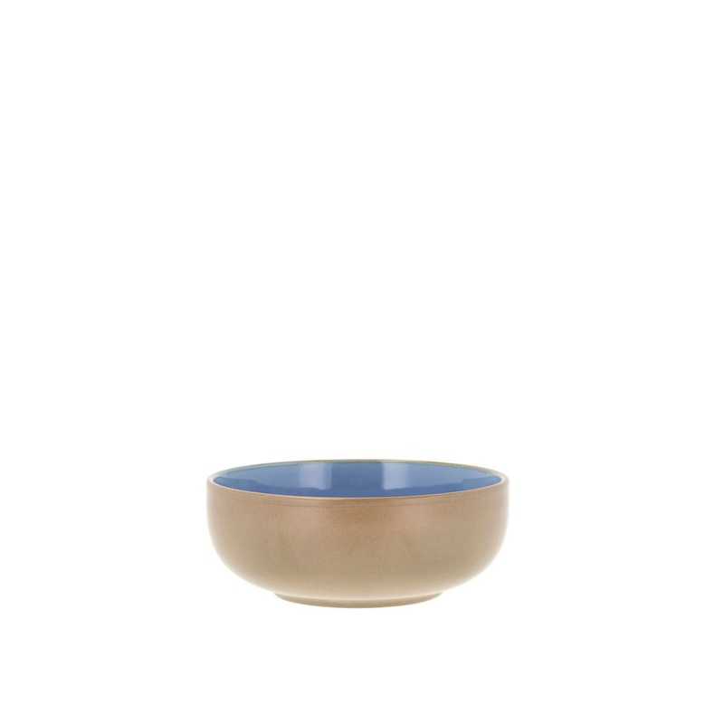 Poke/ramen bowl 18 cm Wood/Ocean Stoneware