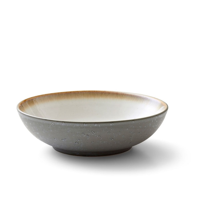 Salad bowl 24 cm grey/cream BITZ