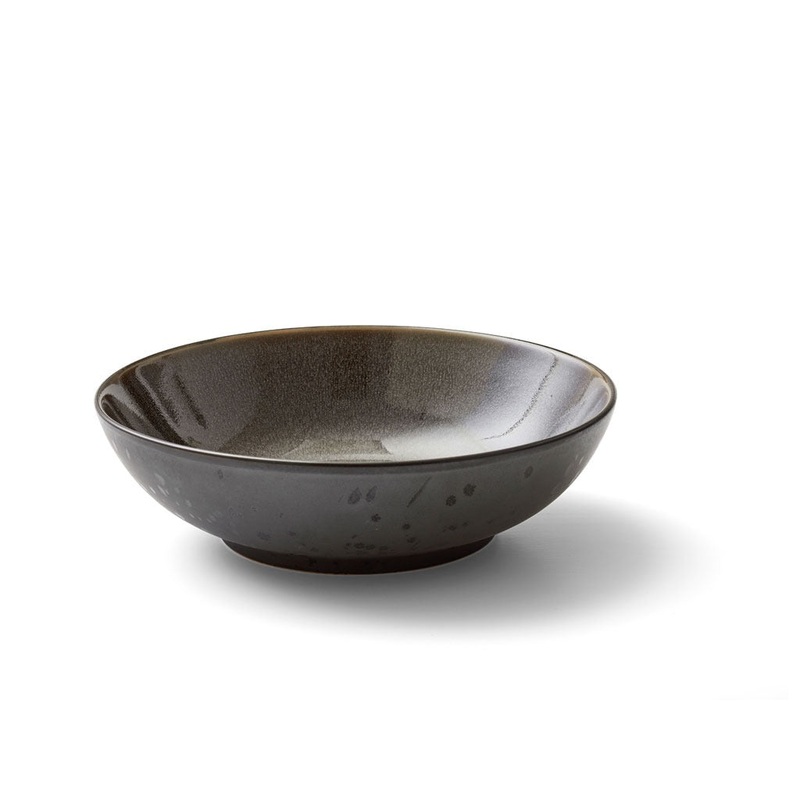 Salad bowl 24cm black/grey BITZ