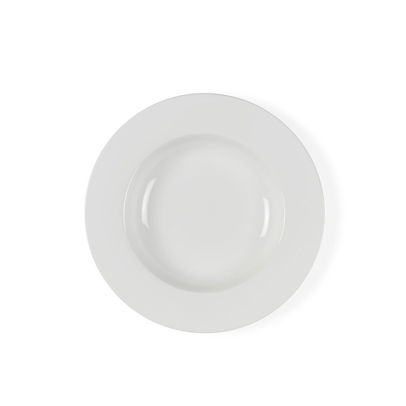 Soup Plate 23cm White porcelain