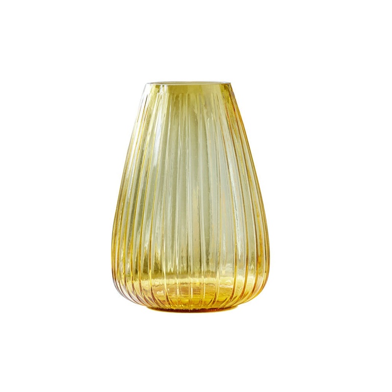 Vase Kusintha 22 cm Amber Glass