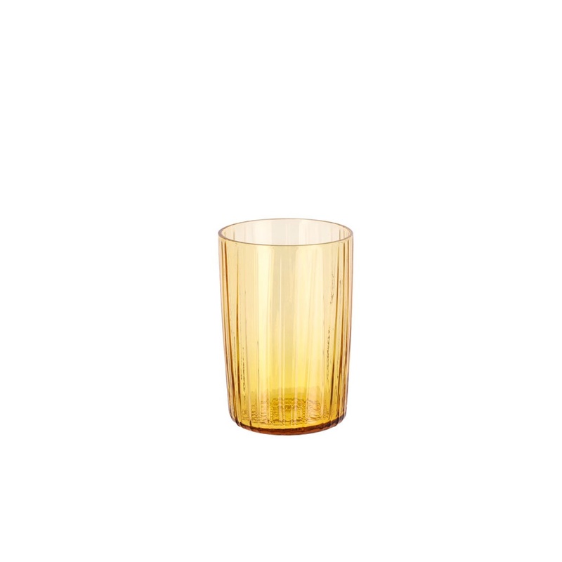 Water glass Kusintha 28 cl 4 pcs Amber
