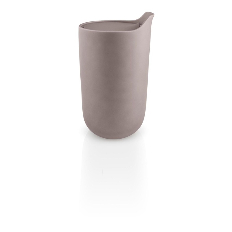 Ceramic thermo mug 28cl grey
