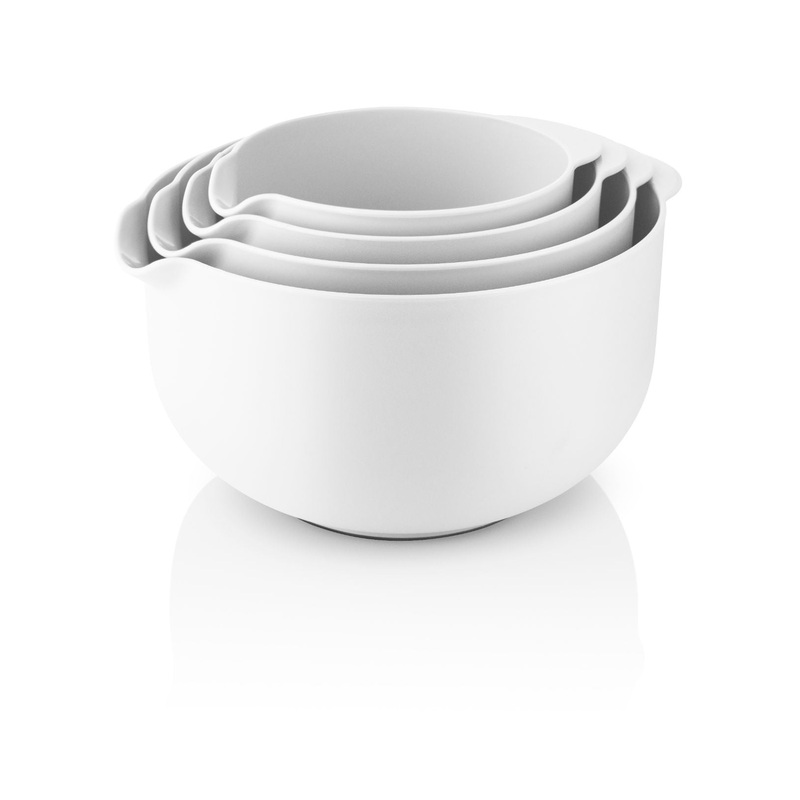 Eva mixing bowl set 4 pcs. white