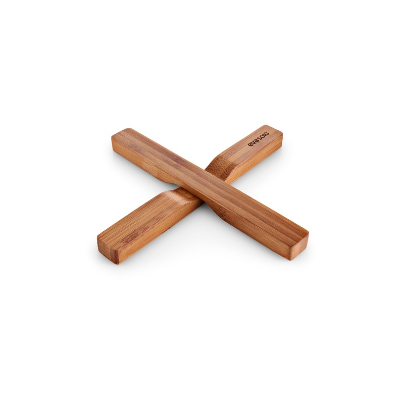 Magnetic trivet bamboo