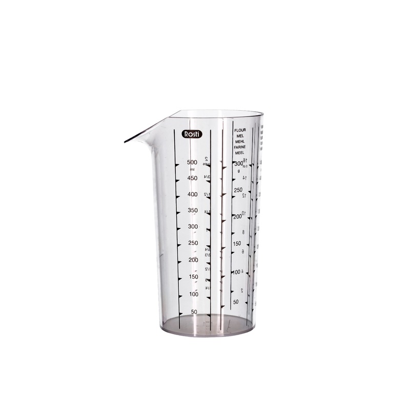 Measuring cup 0.5L Clear