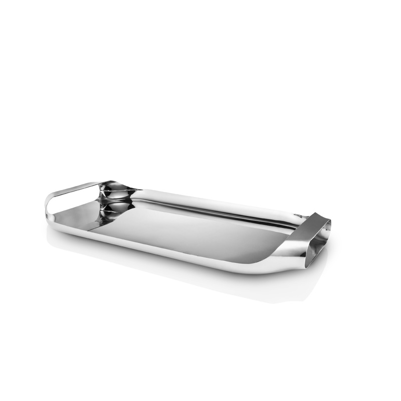 Serving tray 43 x 25 cm steel