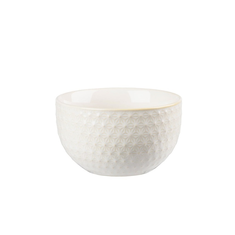 Bowl Elstra 12.8 x 7.6 cm Stoneware Offwhite ass.