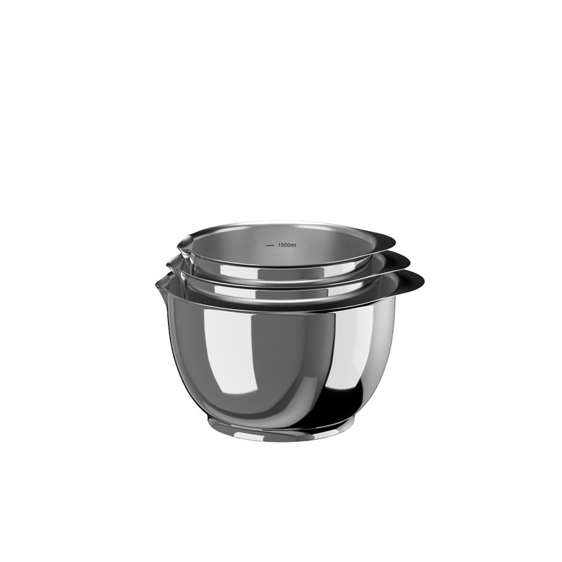 Margrethe bowl 3pcs Steel