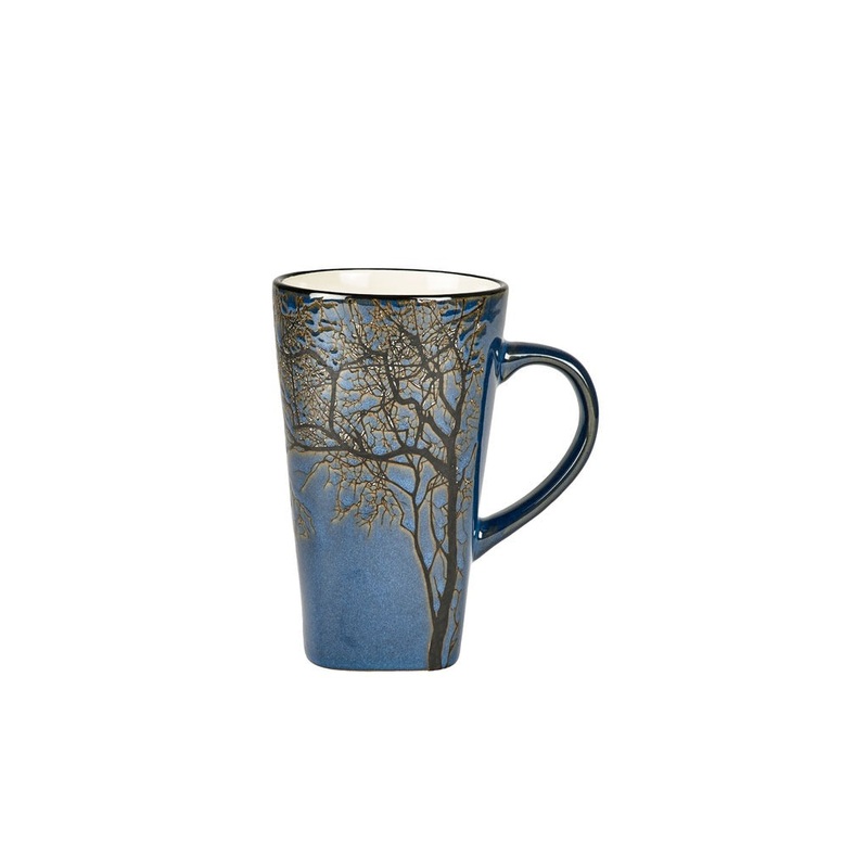 Mug Hela 0.5 liter Dark blue Stoneware