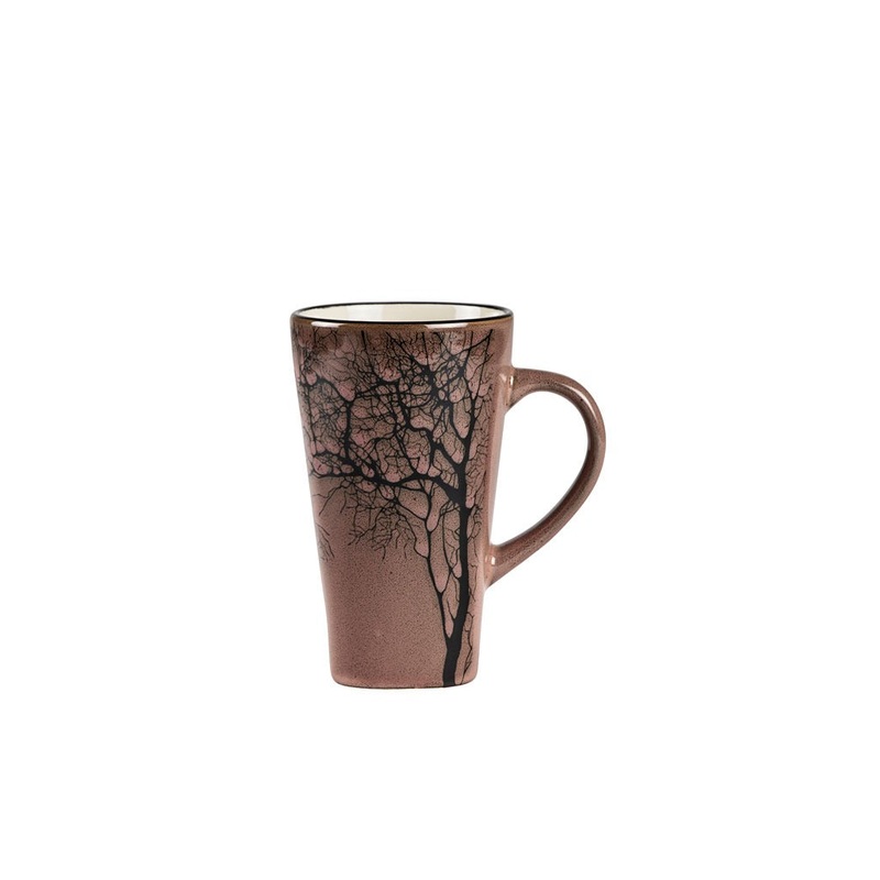 Mug Hela 0.5 liter Dark rose Stoneware