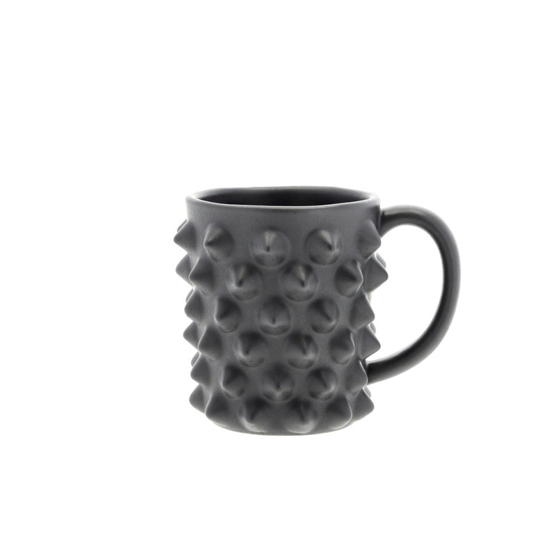 Mug Vaest 0.34 liter 9 x 10 cm Matte black Earthenware
