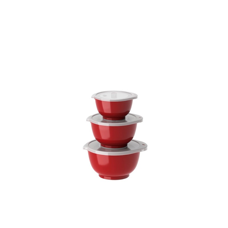 NEW Margrethe Mini bowl set 0.25 + 0.5 + 0.75 L Red