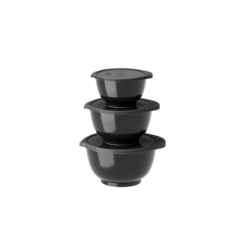 NEW Margrethe Mini bowl set 0.25 + 0.5 + 0.75L Black edition