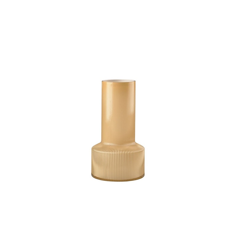 Vase Hvils D19 x 34 cm Honey Glass