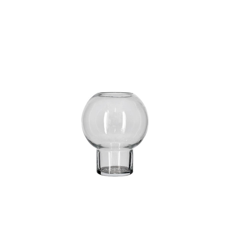 Vase Kalt D13 x 15.5 cm Clear Glass
