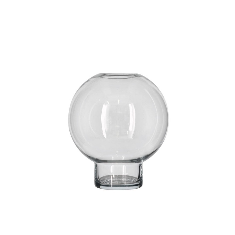 Vase Kalt D21 x 22.5 cm Clear Glass