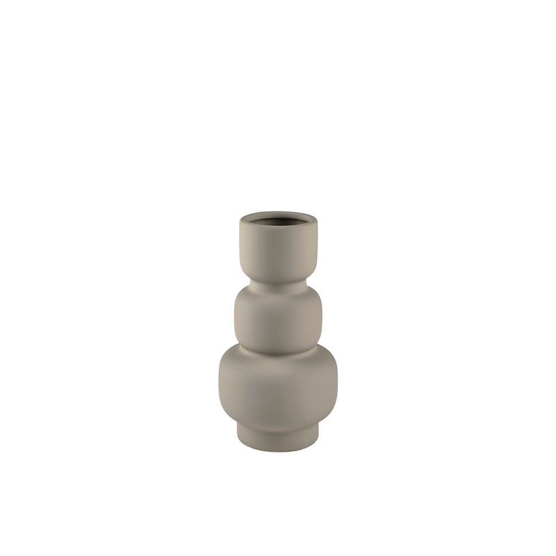 Vase Vilde 11x21 Grey Stoneware