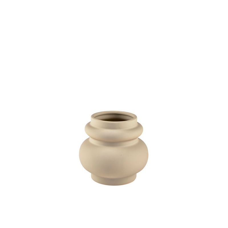 Vase Vilde 16x15 Sand Stoneware
