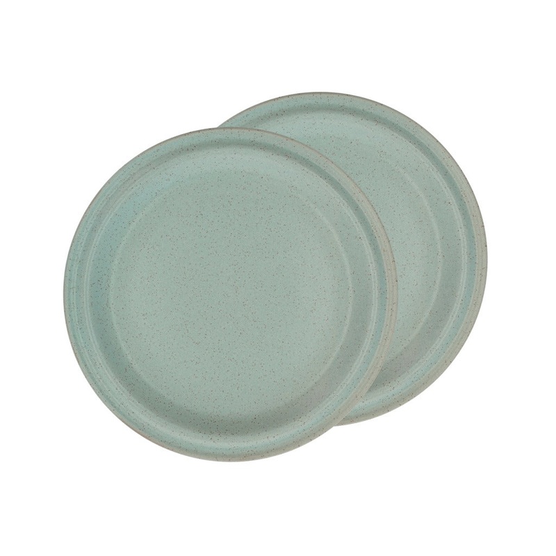 Dinner plate Evig 26 cm Green Porcelain