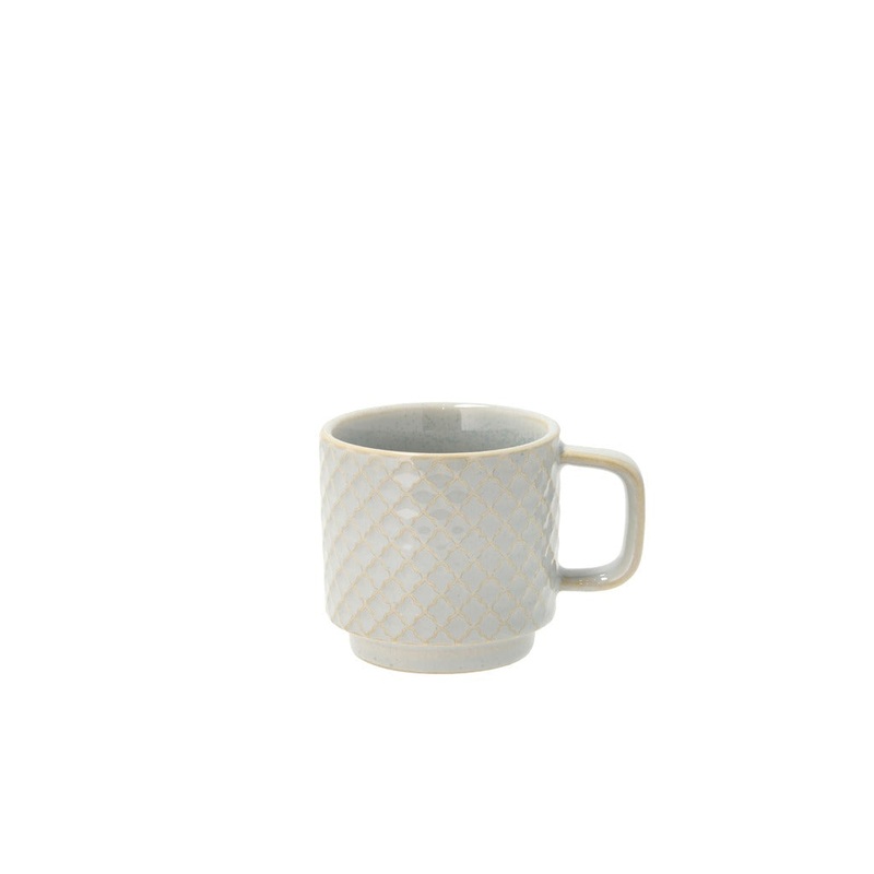 Espresso cup Elstra 0.12 liter Stoneware Light blue ass.