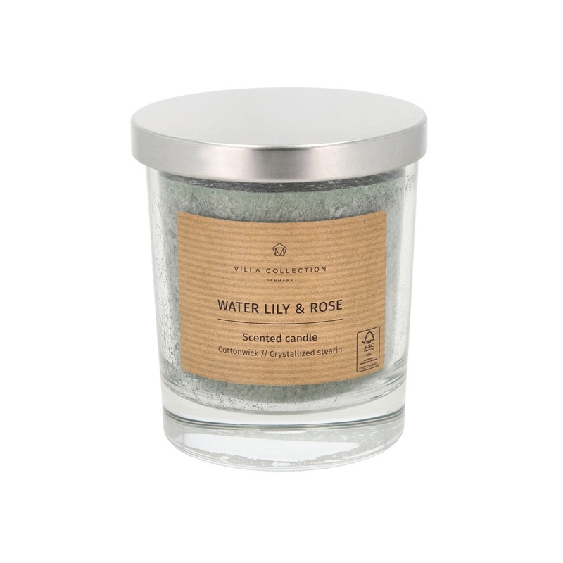 Fragrance candle Kras D8.5 x 10 cm Dark Green Stearin