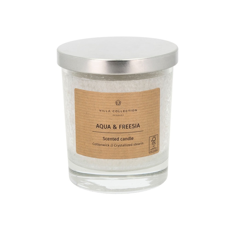 Fragrance candle Kras D8.5 x 10 cm Grey Stearin