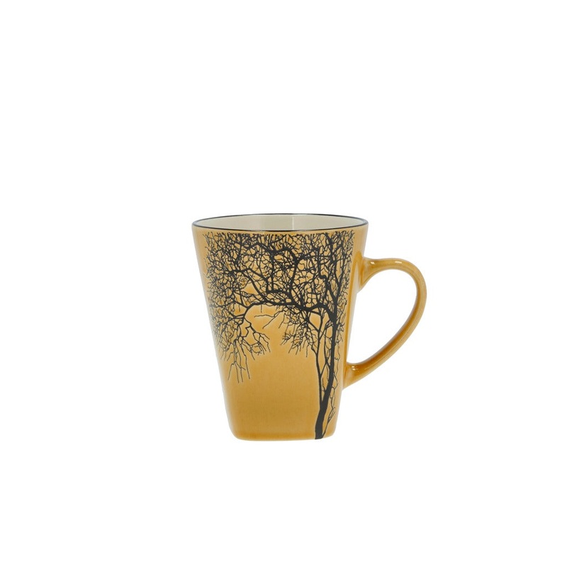 Mug Hela 0.35 liter Golden yellow Stoneware