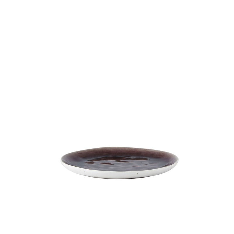 Plate Stoneware Lilac D21