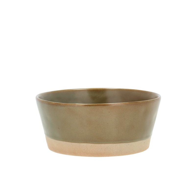 Serving bowl Evig 19 x 8.5 cm Brown Porcelain