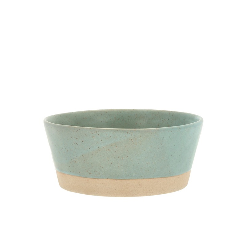 Serving bowl Evig 19 x 8.5 cm Green Porcelain