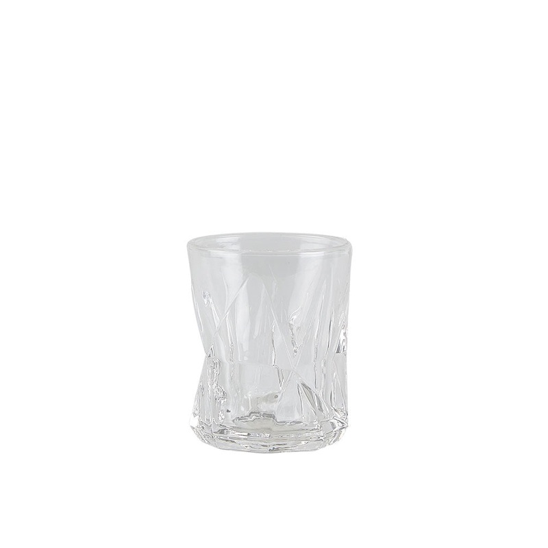 Toothbrush mug Glass Clear