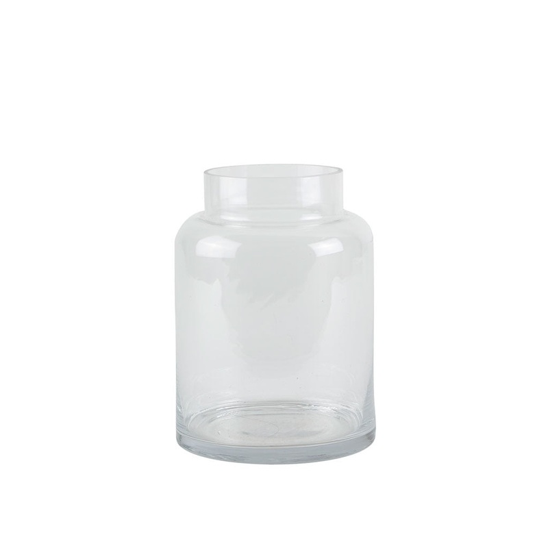 Vase Drua Glass Clear D14.5 H20