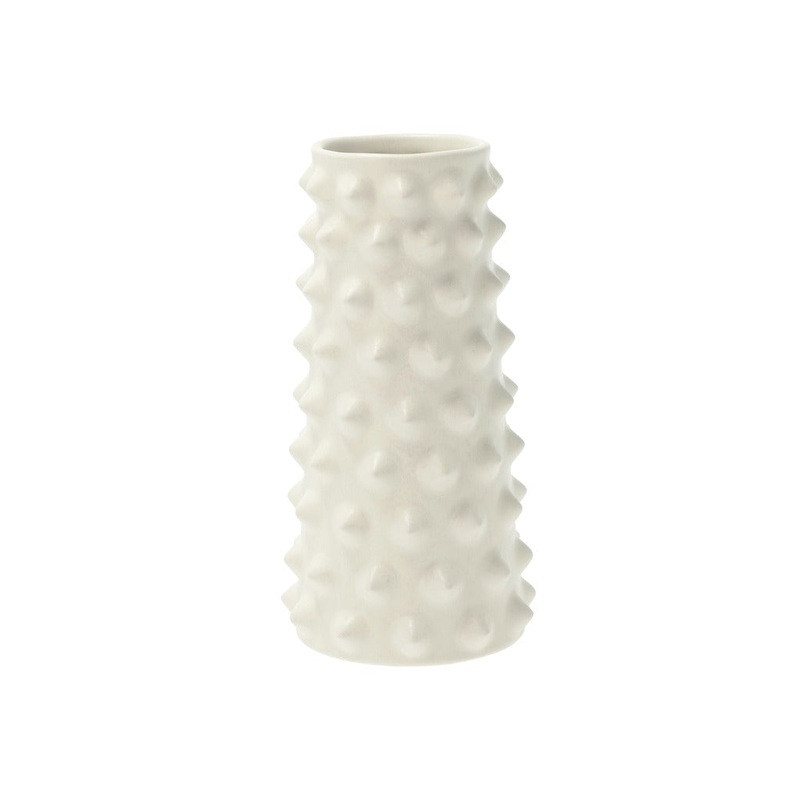 Vase Vaest 9.7 x 20 cm Offwhite Earthenware