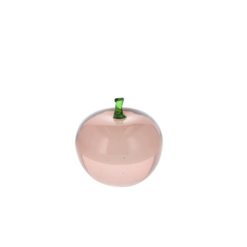 Apple Harvest 7.5 x 7.5 cm Dark Rose Glass