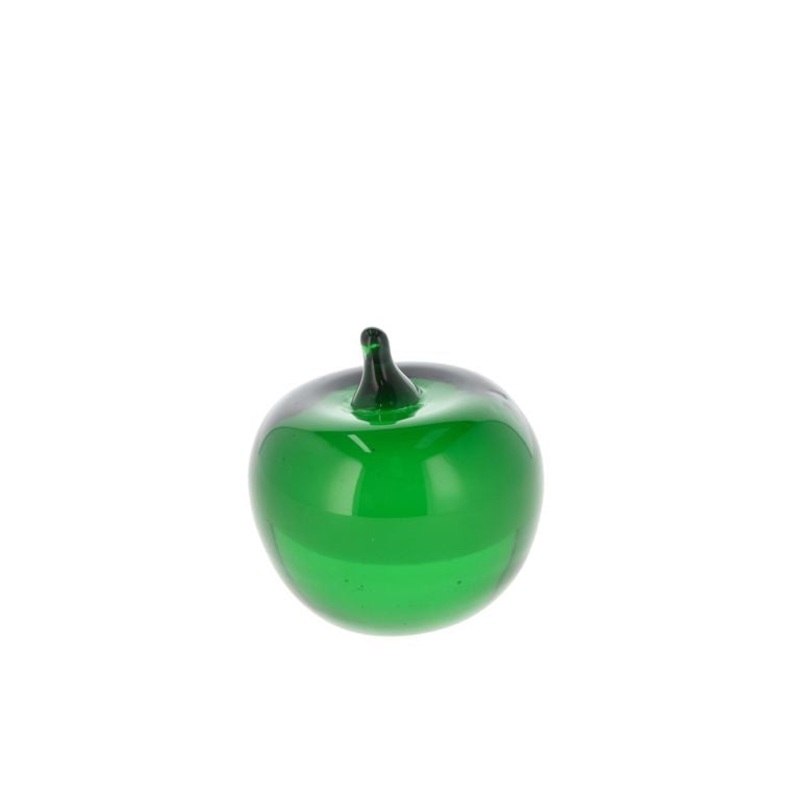 Apple Harvest 7.5 x 7.5 cm Green Glass