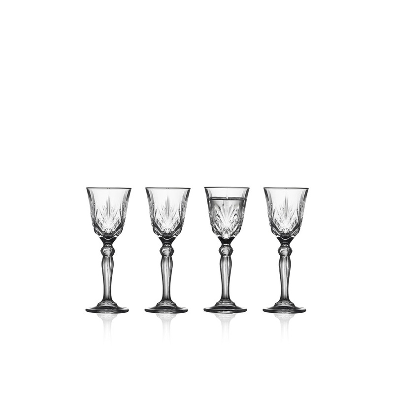 Aquavit glass Melodia 5 cl 4 pcs