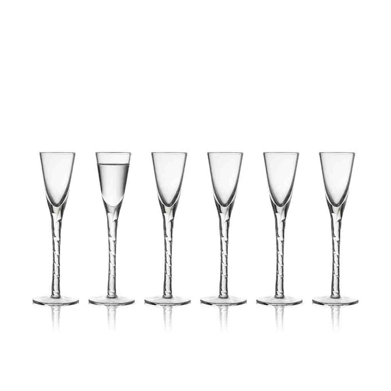 Aquavit glass Paris 2.5 cl 6 pcs Clear