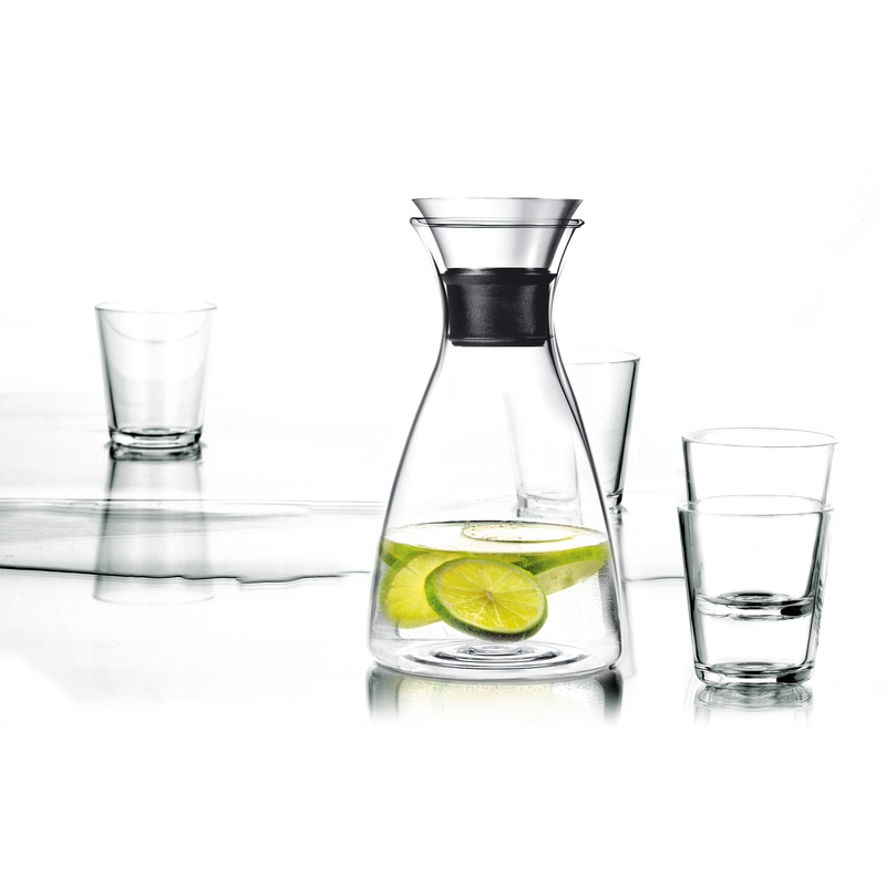 Carafe 1.0 l w. 4 glasses