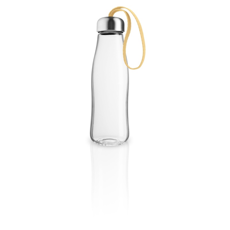 Glass drinking bottle 0.5l Lemon drop