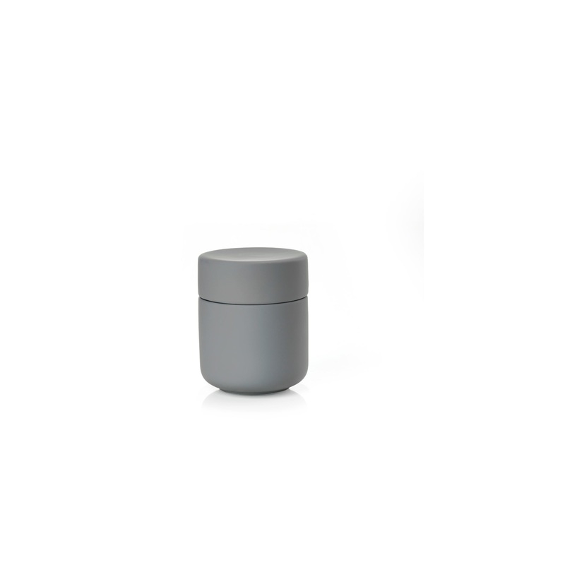 Jar with lid Ume Grey