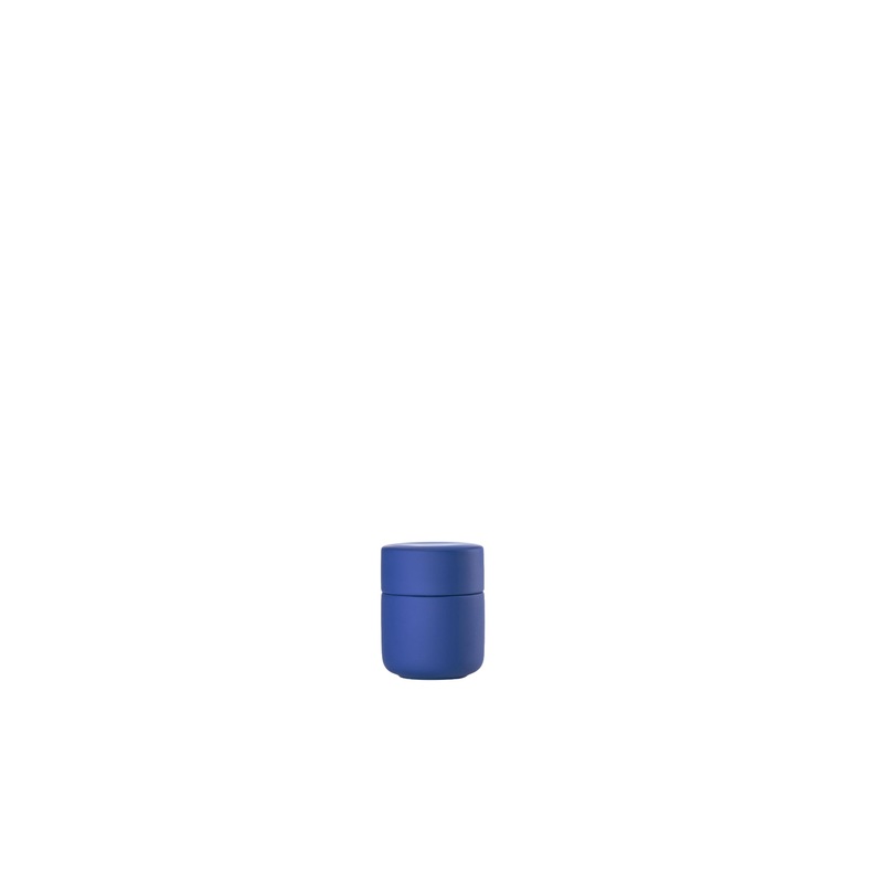 Jar with lid Ume Indigo Blue