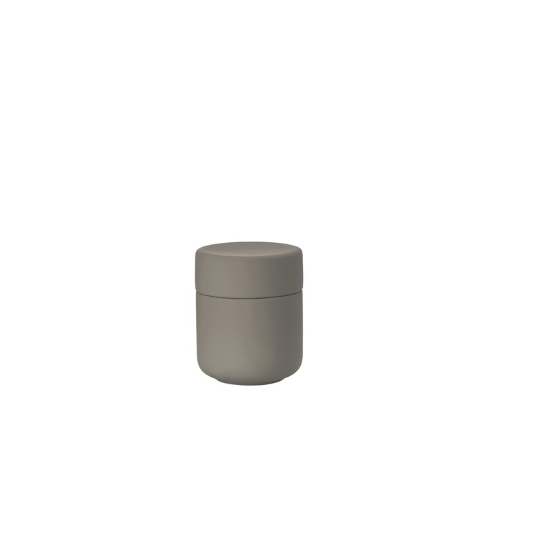 Jar with lid Ume Taupe