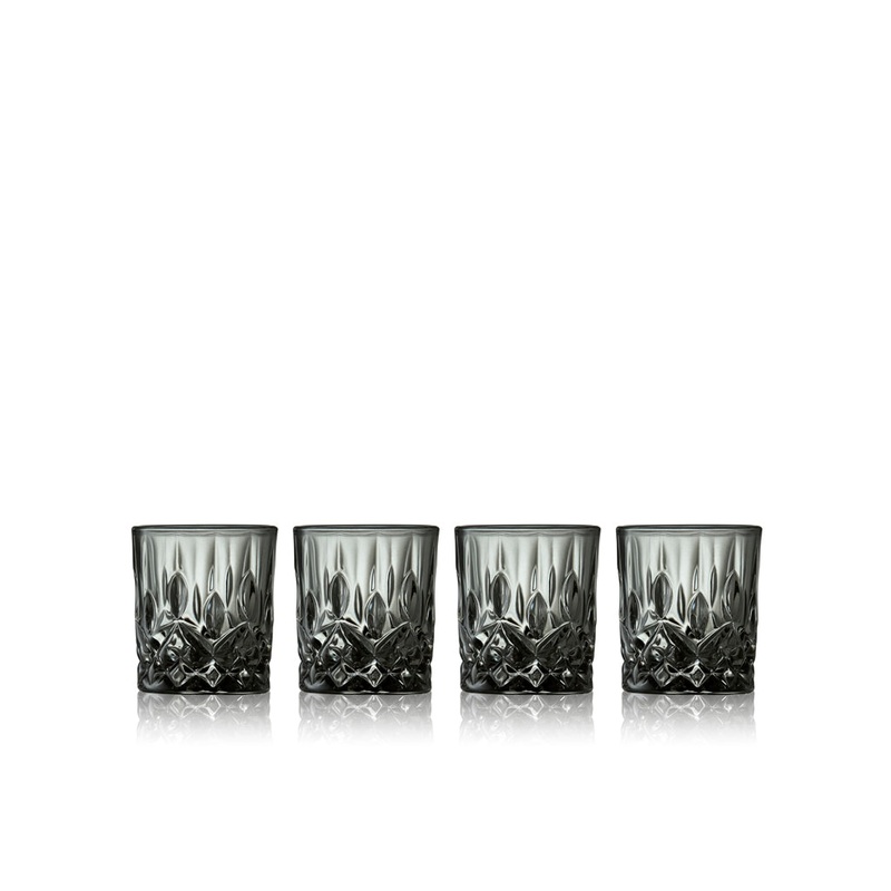 Shot glass Sorrento 4 cl 4 pcs Smoke
