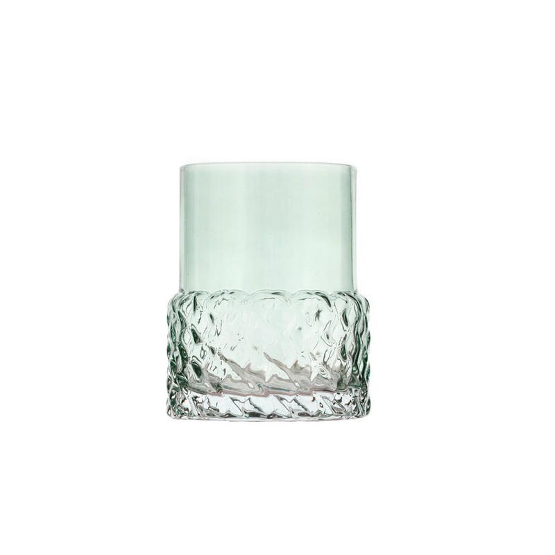 Tealight holder Glow 7.7 x 10 cm Blue