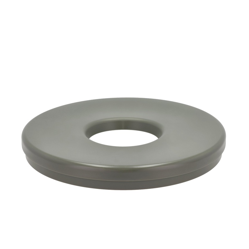 Lid for laundry basket Ume Olive green