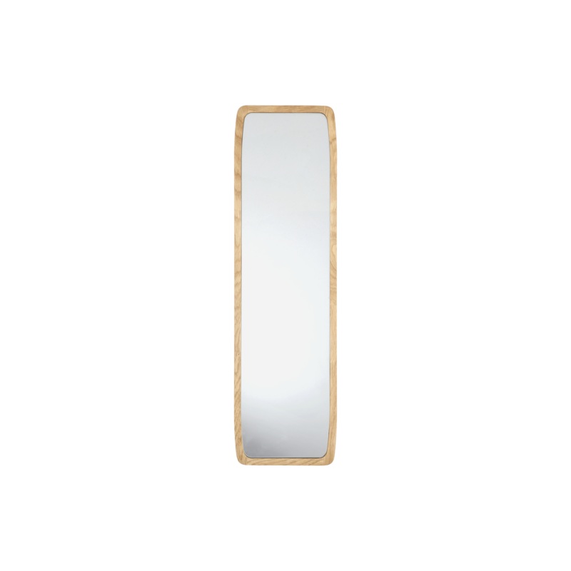 Mirror Bodo 110 x 35 x 1,8 cm Nature oiled Solid oak